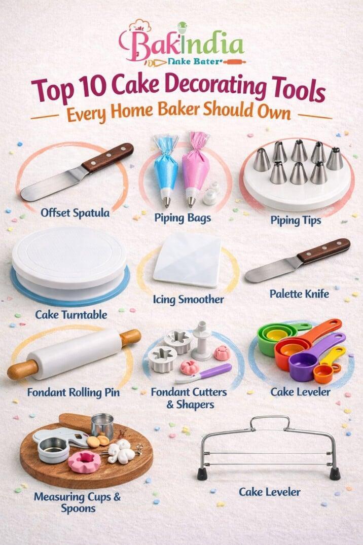 Top 10 Cake Decorating Tools Every Home Baker Should Own
